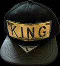 SnapBack metallic sign “KING”