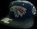 SnapBack Mexican Eagle Black Tricolor