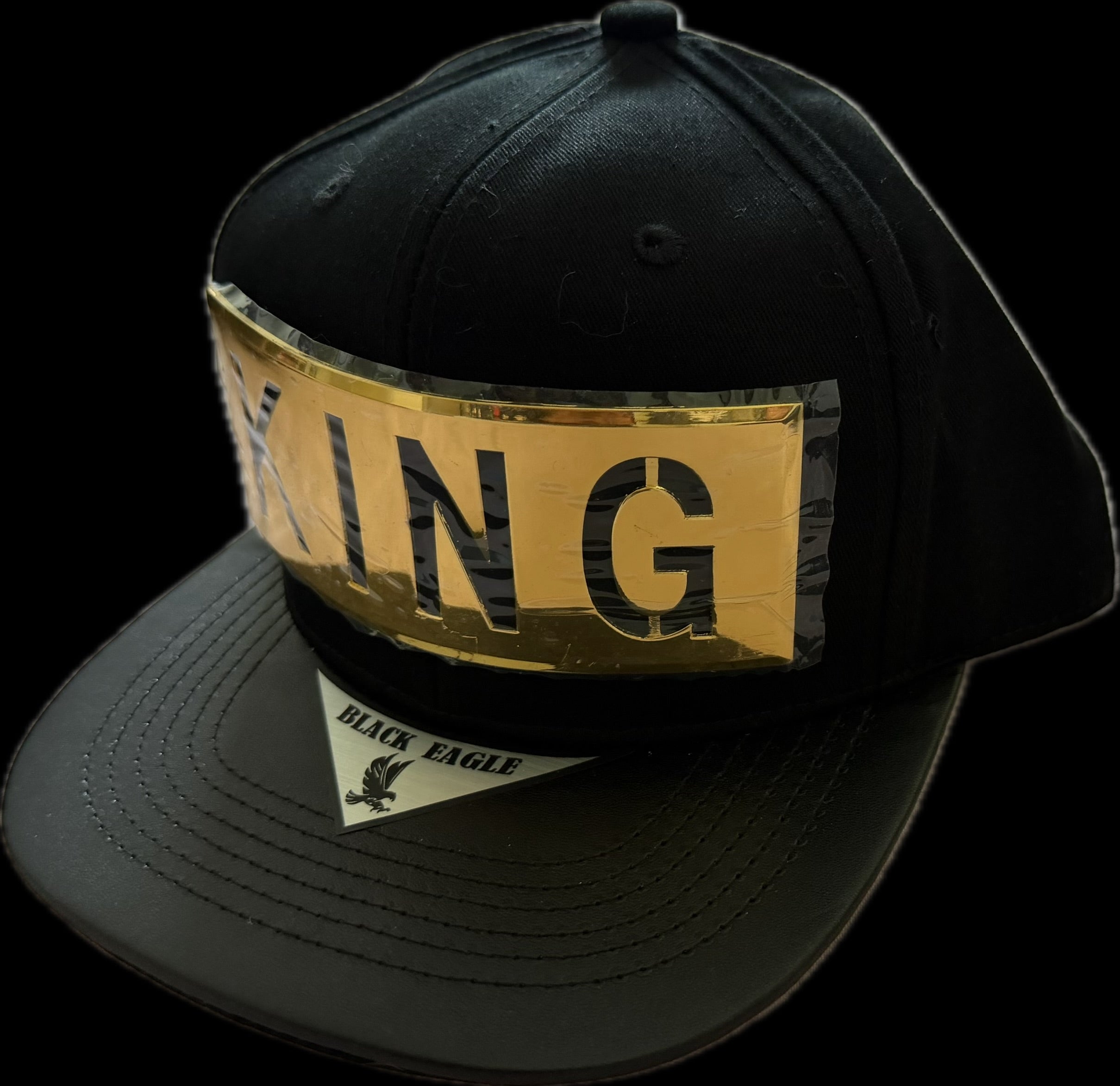SnapBack metallic sign “KING”