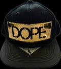SnapBack with metallic plate “DOPE”