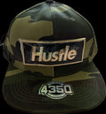 SnapBack with metallic sign “HUSTLE”