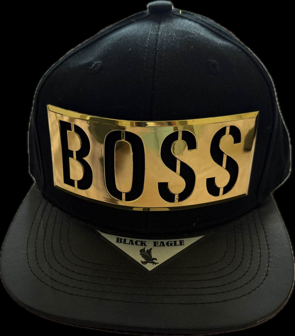 SnapBack with metallic plate “BOSS”