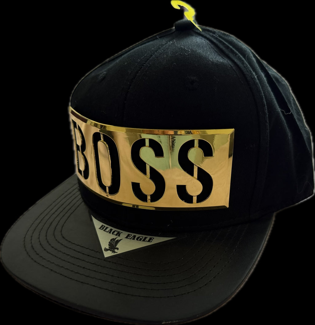 SnapBack with metallic plate “BOSS”