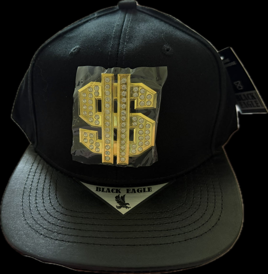 SnapBack with metallic sign “$”