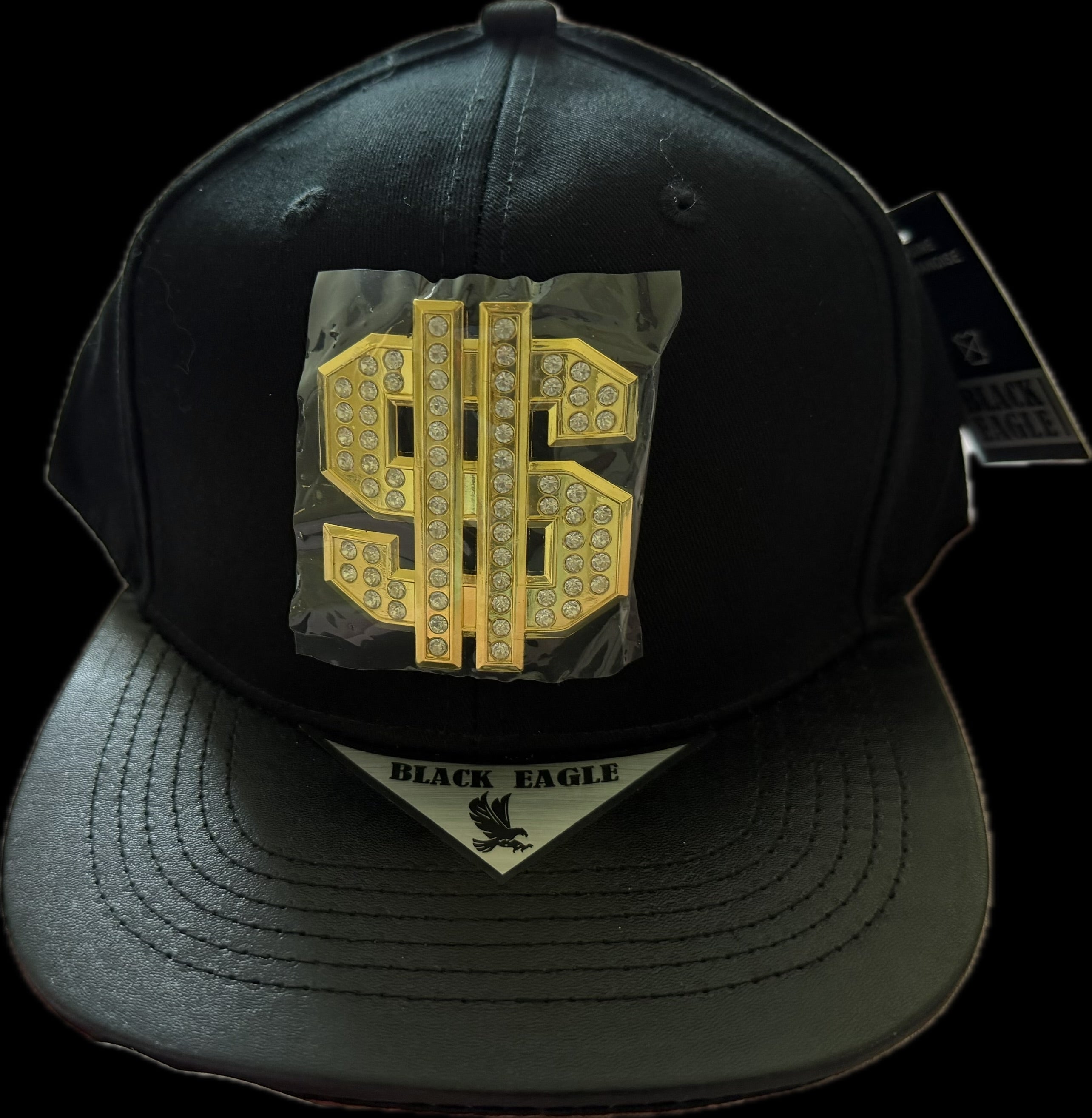 SnapBack with metallic sign “$”