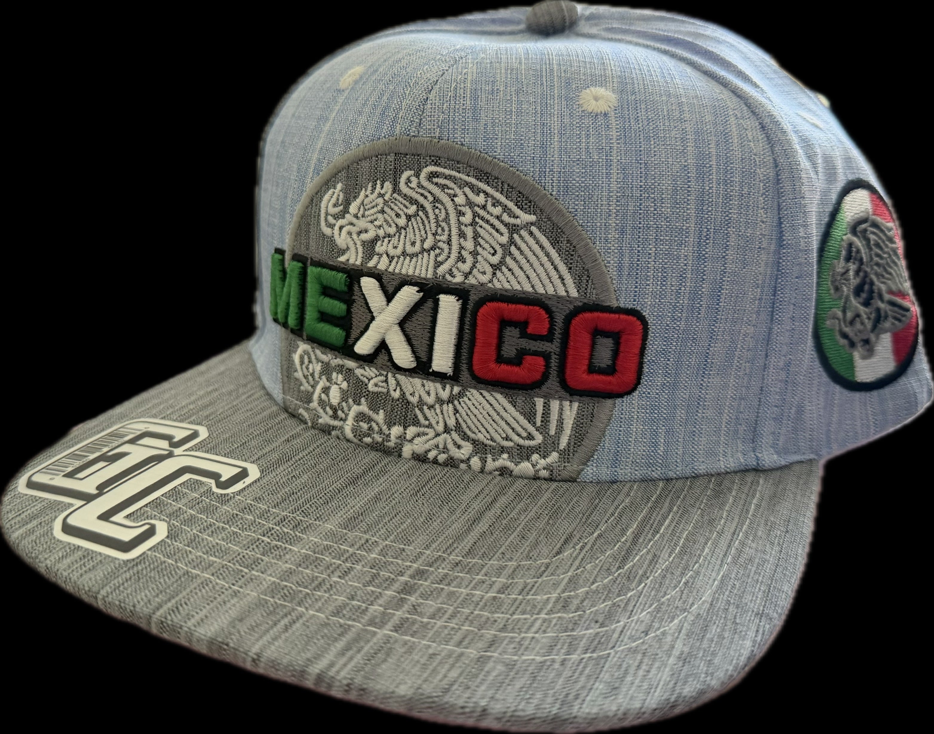 SnapBack MÉXICO Light blue/ Gray