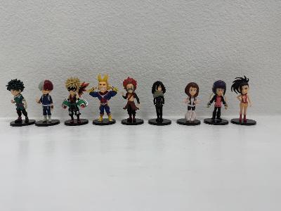 My Hero Academia set of 9 figures